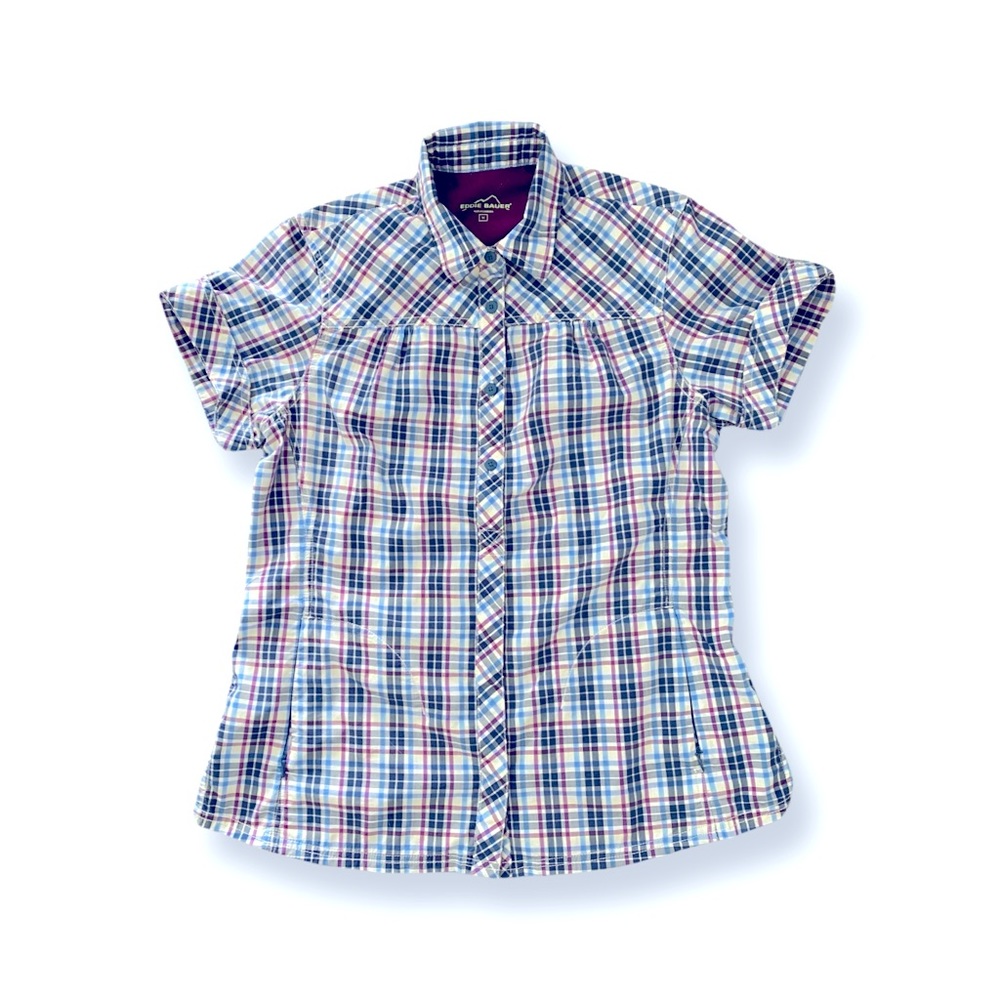 Eddie Bauer Plaid Men’s Shirt - Size M